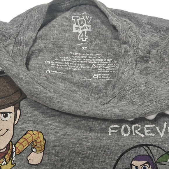 Disney Toy Story Tee Lot (3) • Size 3T • Buzz Woody Rex Forky - Picture 5 of 6
